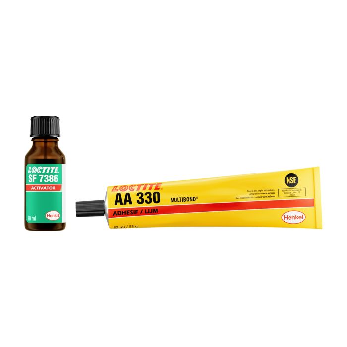 LOCTITE AA 330 / LOCTITE SF 7386 KIT, 50 g/18 ml