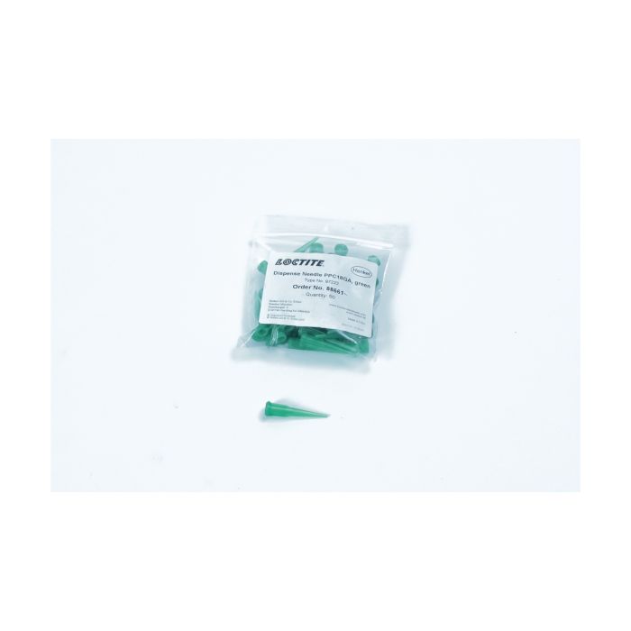 LOCTITE Tapered Dispense Tips, 18/Green gauge, 50 pcs/pk