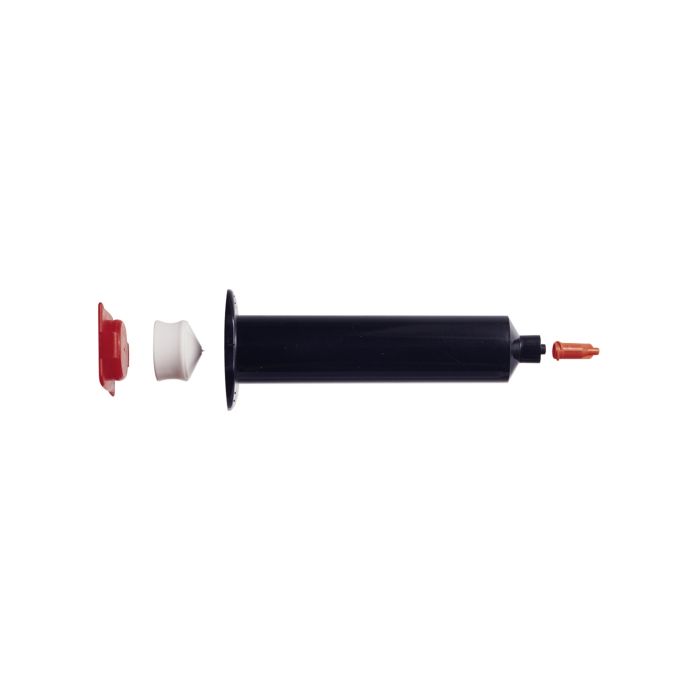 LOCTITE Syringe Barrel and Piston Kit, 30 ml, Black, 20 pcs/pk