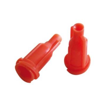 LOCTITE Syringe Barrel Tip Caps, Orange, 50 pcs/pk