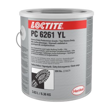 LOCTITE PC 6261, geltona, 6,36 kg skardinė