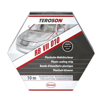 TEROSON RB VII, juoda, 10 m ritinys