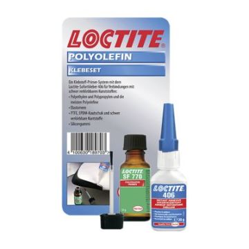 LOCTITE 406 / LOCTITE SF 770 rinkinys, 10 ml buteliukas