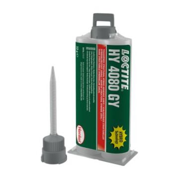LOCTITE HY 4080, pilkos spalvos, 50 g dvigubas kartridžas