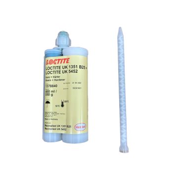 LOCTITE UK 1351 B25 / LOCTITE UK 5452, 400 ml dvigubas kartridžas
