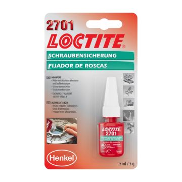 „LOCTITE“ sriegių fiksatorius 2701, 5 ml