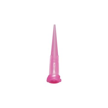 „LOCTITE“ didelio tikslumo HDPE dozavimo adatos, su smailėjančiu galiuku, 25/raudonas kalibras, 50 vnt. pakuotėje