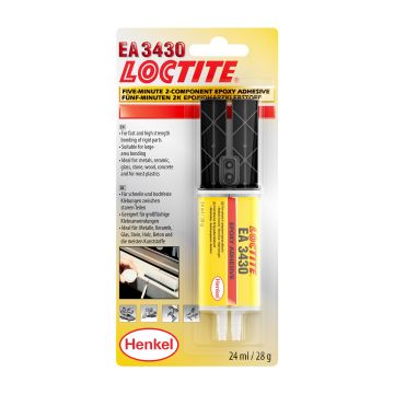 LOCTITE EA 3430, sumaišytas, 24 ml dvigubas švirkštas