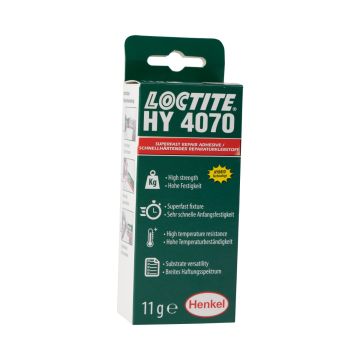 LOCTITE HY 4070, 11 g dvigubas (dviejų komponentų) kartridžas