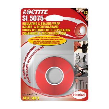 LOCTITE SI 5075, juoda, 4,27 m ritinys