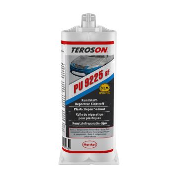 TEROSON PU 9225 SF, juoda, 50 ml dvigubas kartridžas