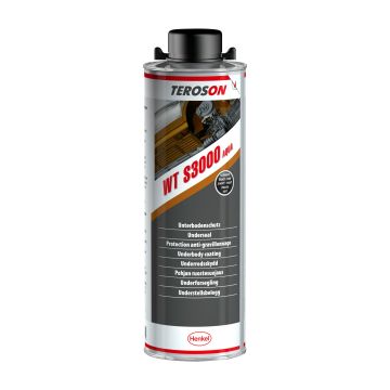 TEROSON WT S3000 AQUA, juoda, 1 l butelis